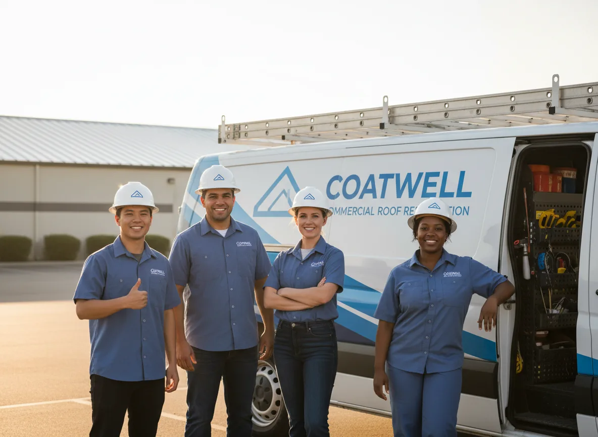 Commercial roof coating company in Sparrows Point, MD